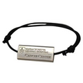 Adjustable Metal Bar Bracelet w/ Customized Message